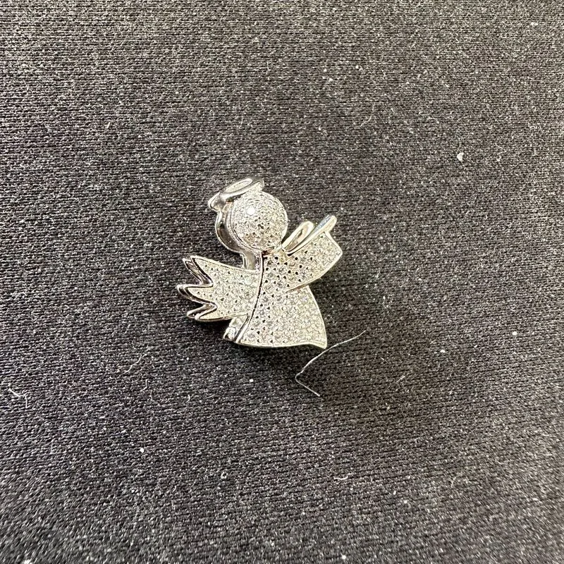 PINGENTE ANJO CRAVEJADO 3D