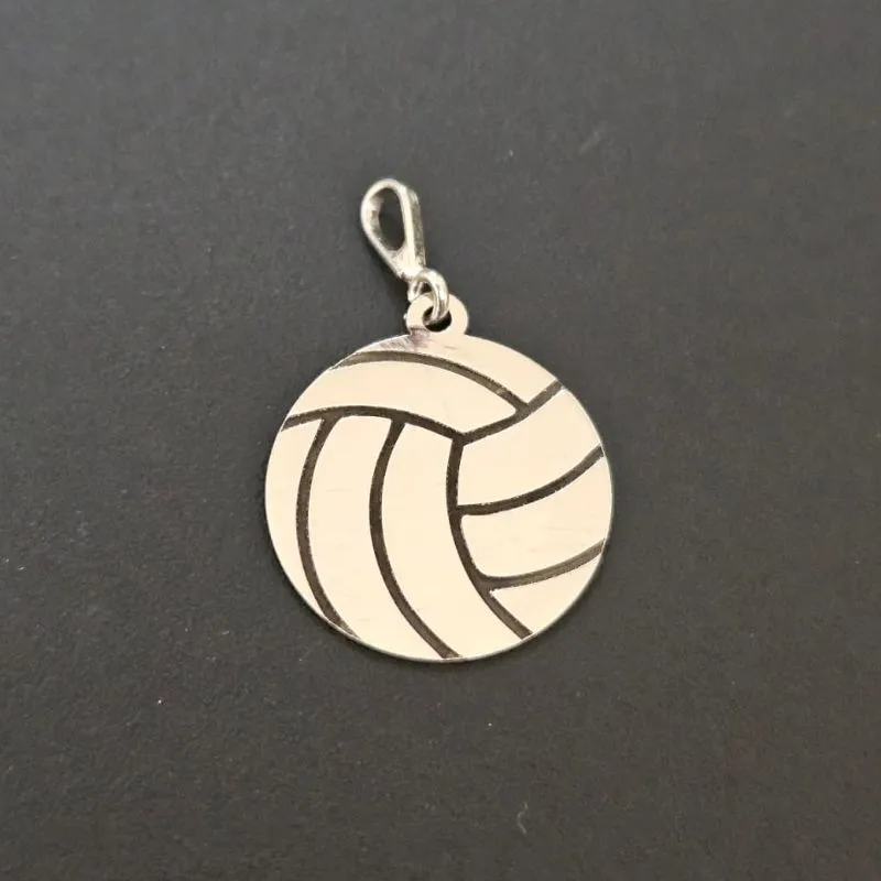 PINGENTE BOLA DE VOLEI TRABALHADO