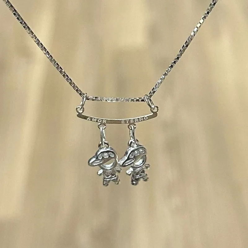 PINGENTE CANGA FILHOS AMOR ETERNO