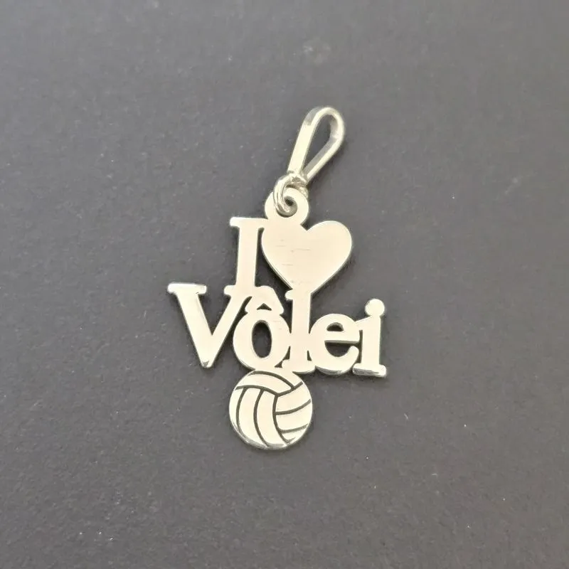 PINGENTE EU AMO VOLEI