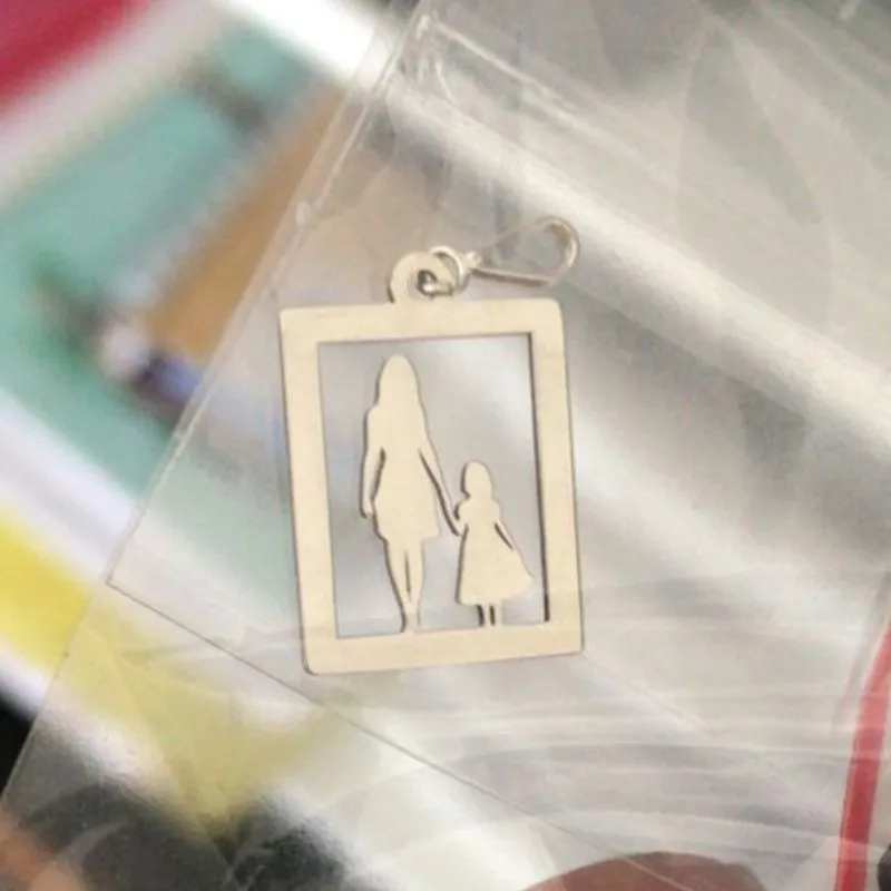 PINGENTE PLACA MÃE E FILHA