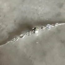 PULSEIRA BOLA E PONTO DE LUZ COM CORRENTE VENEZIANA