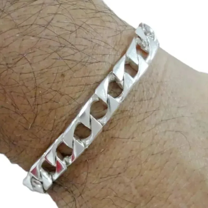 PULSEIRA GRUMET ELO QUADRADO 21CM 5MM