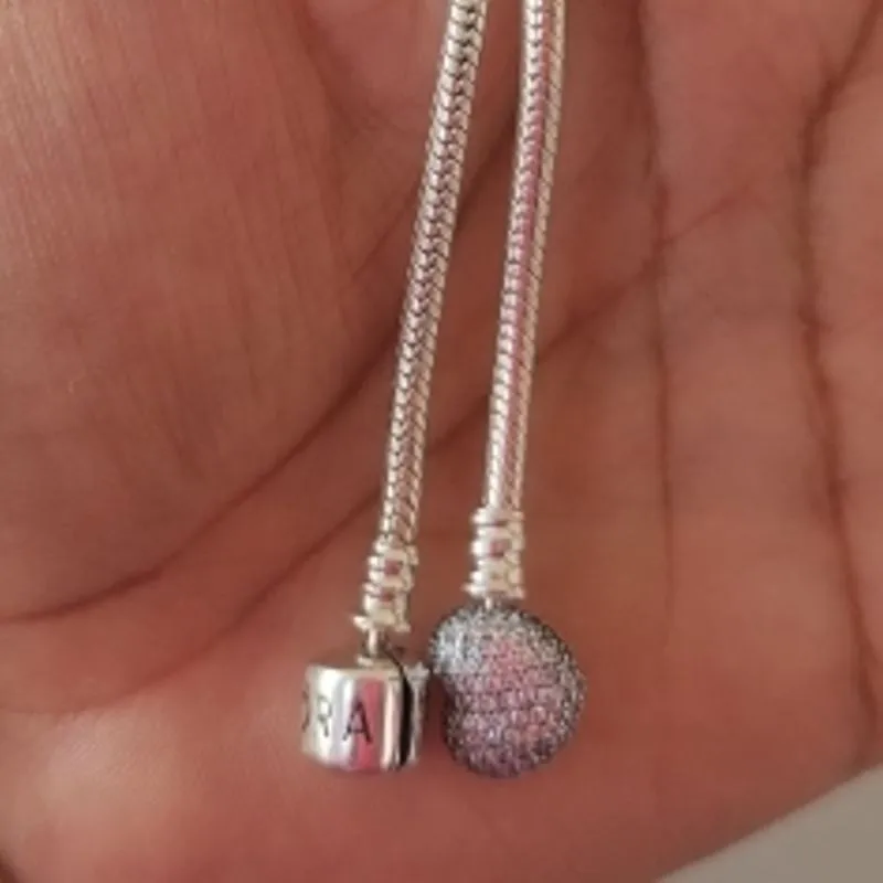 PULSEIRA PANDORA CORAÇÃO CRAVEJADO