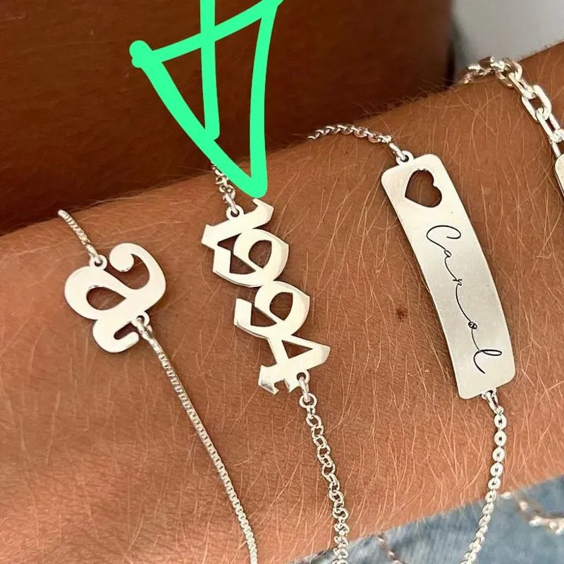 PULSEIRA PERSONALIZADA ANO NASCIMENTO