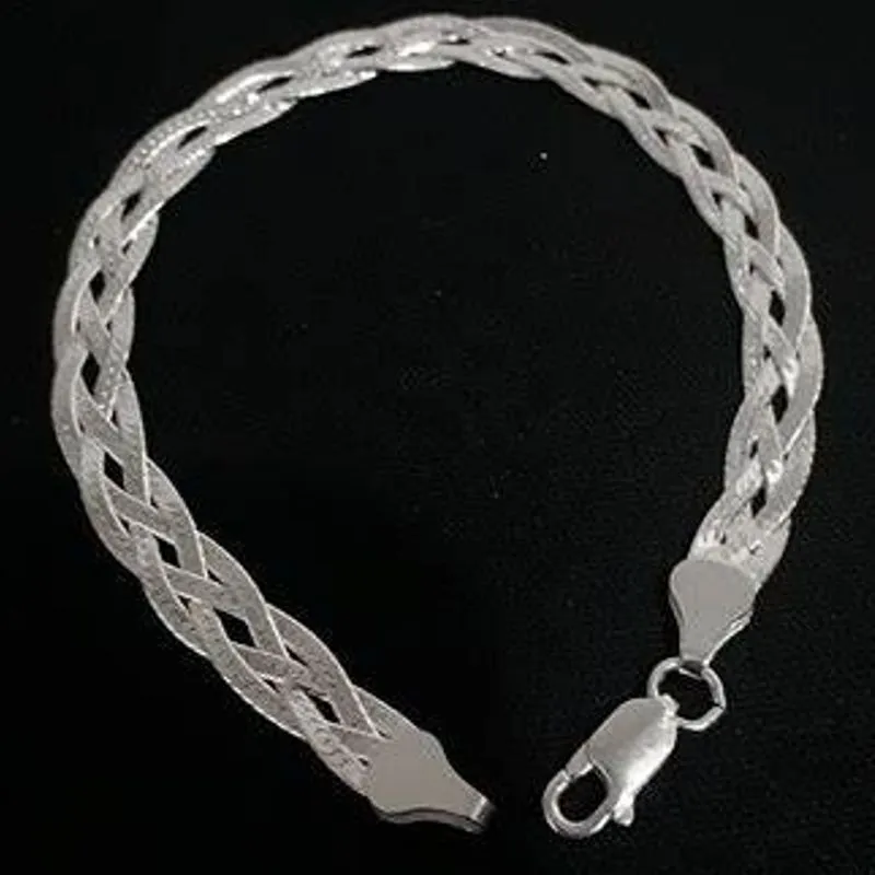 PULSEIRA TRANÇADA 4 FIOS 18 CM