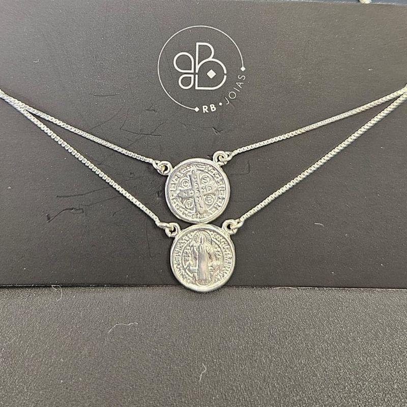 ESCAPULARIO MEDALHA DE SÃO BENTO PEQUENO