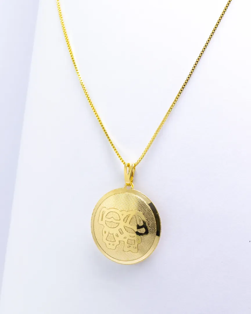 GARGANTILHA FILHOS MEDALHA FOSCA CASAL