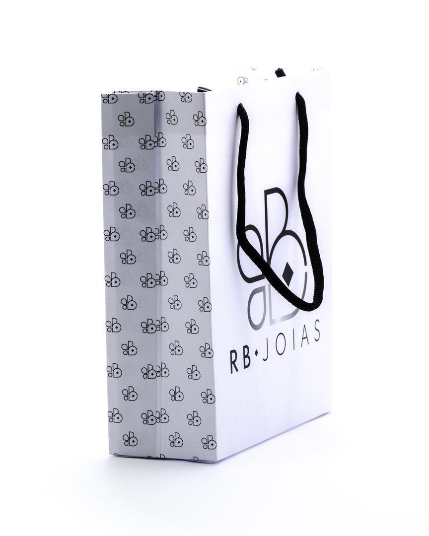 SACOLA PERSONALIZADA RB JOIAS 16x05x05 cm