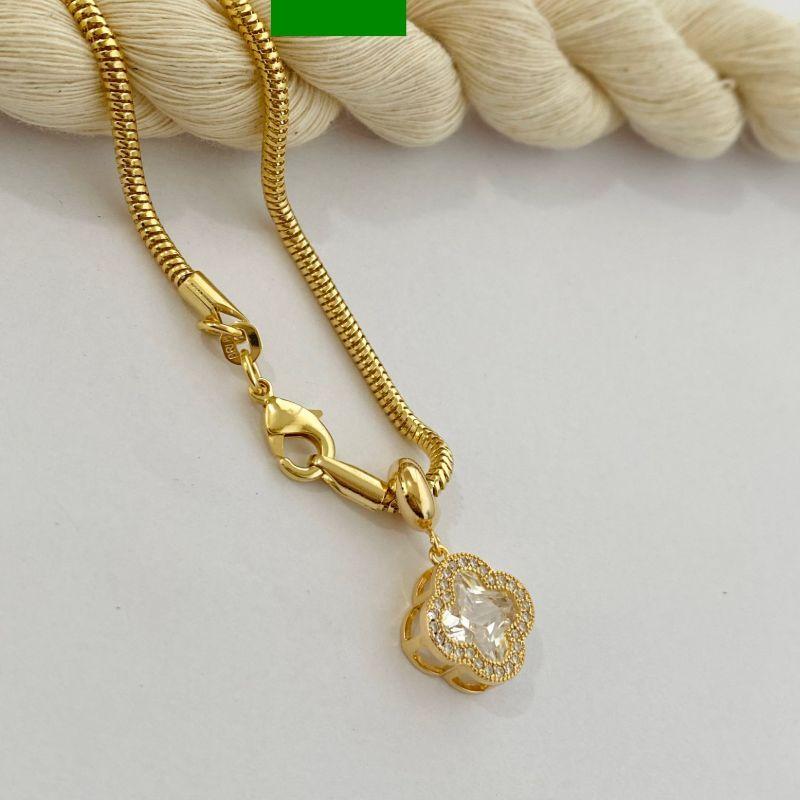 PULSEIRA RABO DE RATO TREVO VIRGINIA PEDRA CRYSTAL BORDA CRAVEJADA