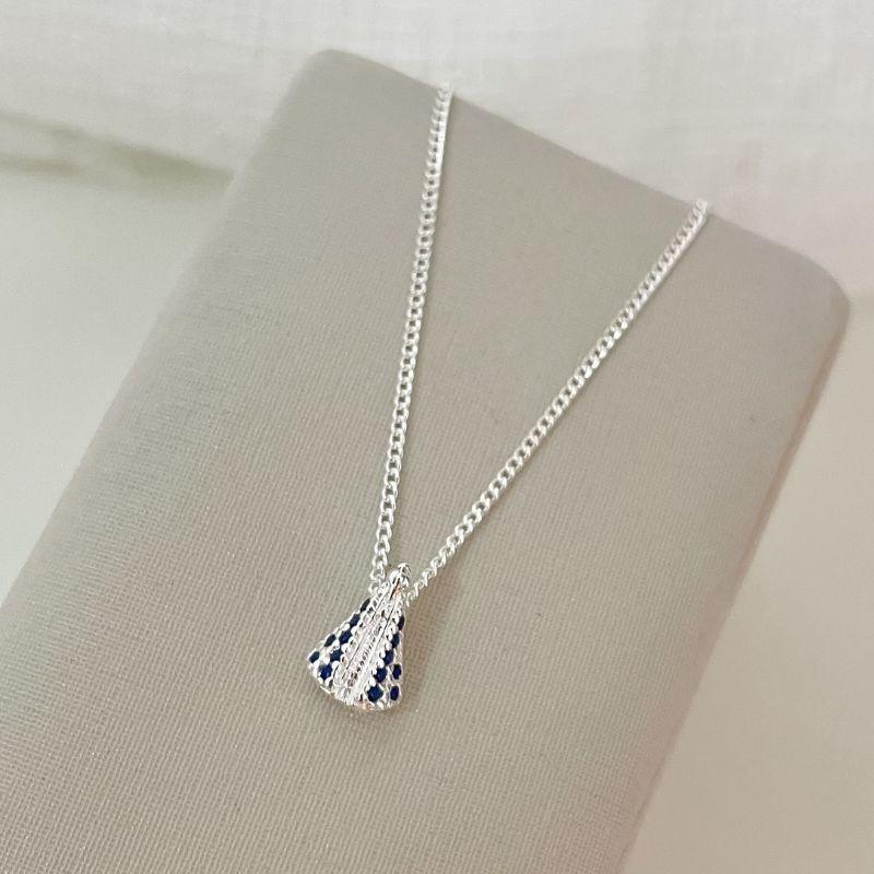GARGANTILHA NSRA APARECIDA PEQUENA AZUL