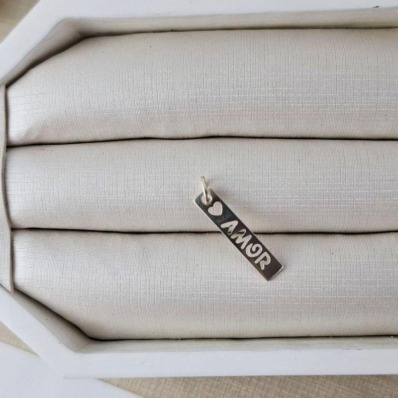 PINGENTE PLACAS A LASER PALAVRAS VARIADAS